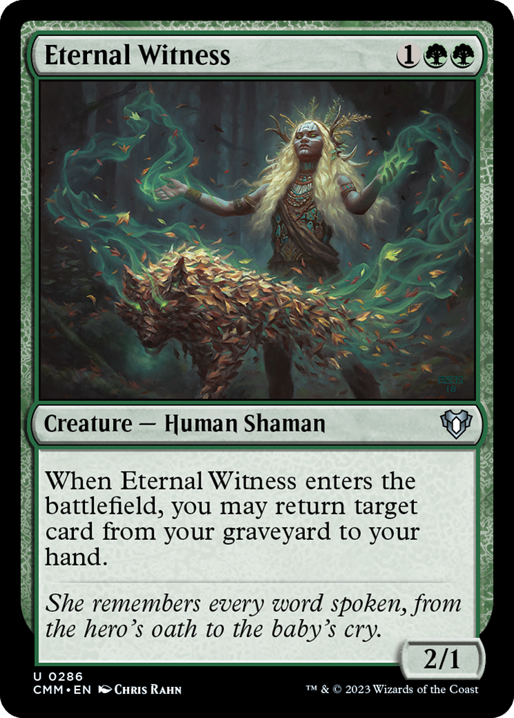 Eternal Witness [Commander Masters] | Clutch Gaming