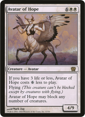 Avatar of Hope (Oversized) [Eighth Edition Box Topper] | Clutch Gaming