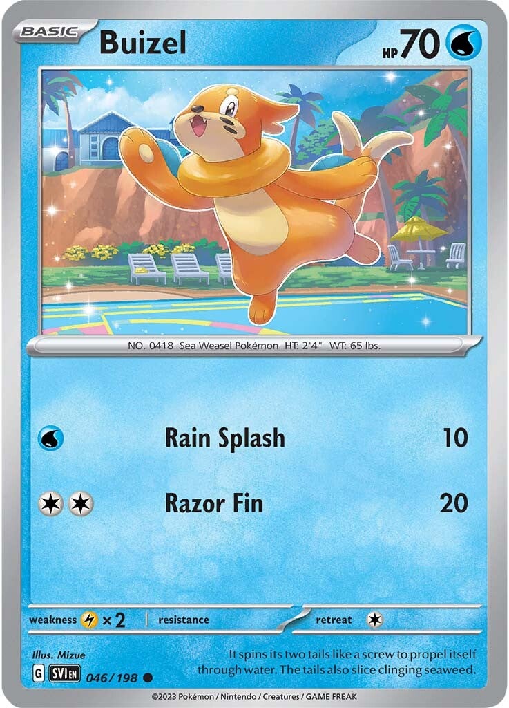 Buizel (046/198) [Scarlet & Violet: Base Set] | Clutch Gaming