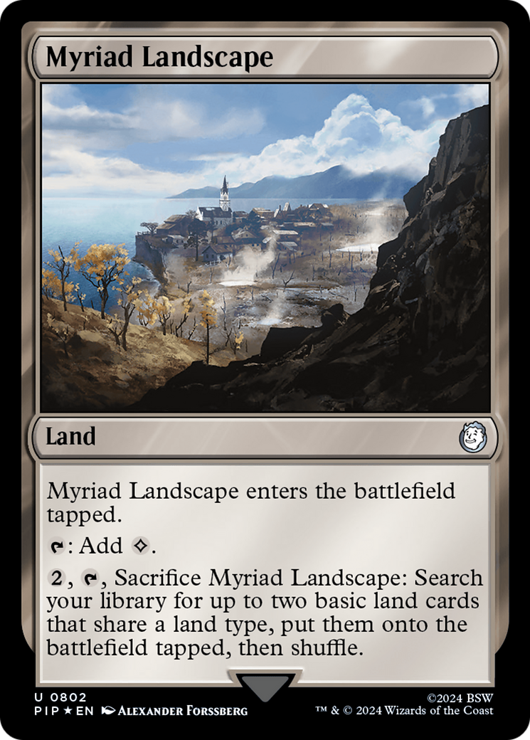 Myriad Landscape (Surge Foil) [Fallout] | Clutch Gaming