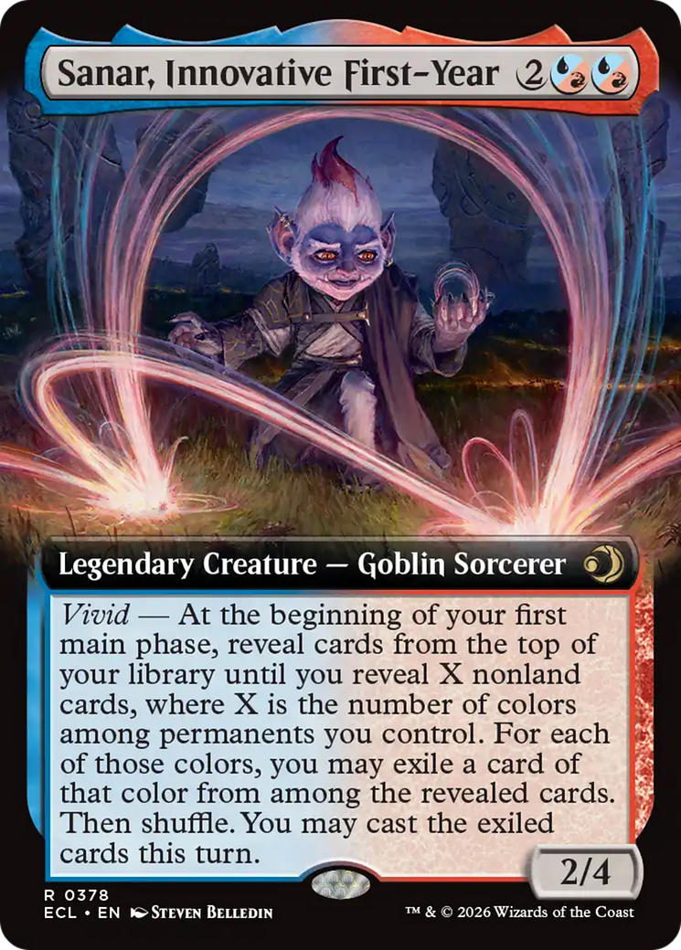 Sanar, Innovative First-Year (Extended Art) [Lorwyn Eclipsed] | Clutch Gaming