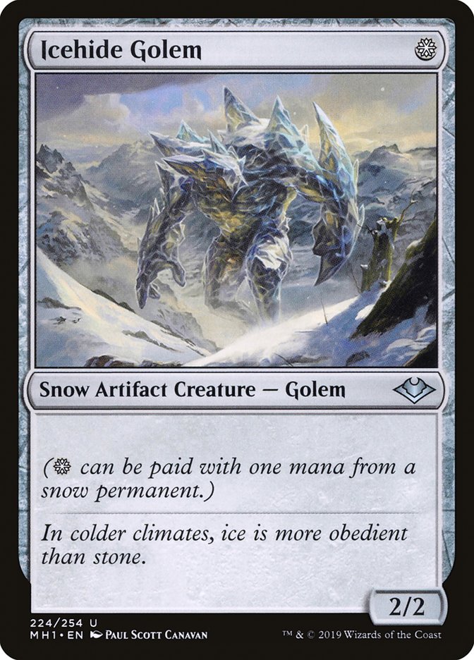 Icehide Golem [Modern Horizons] | Clutch Gaming