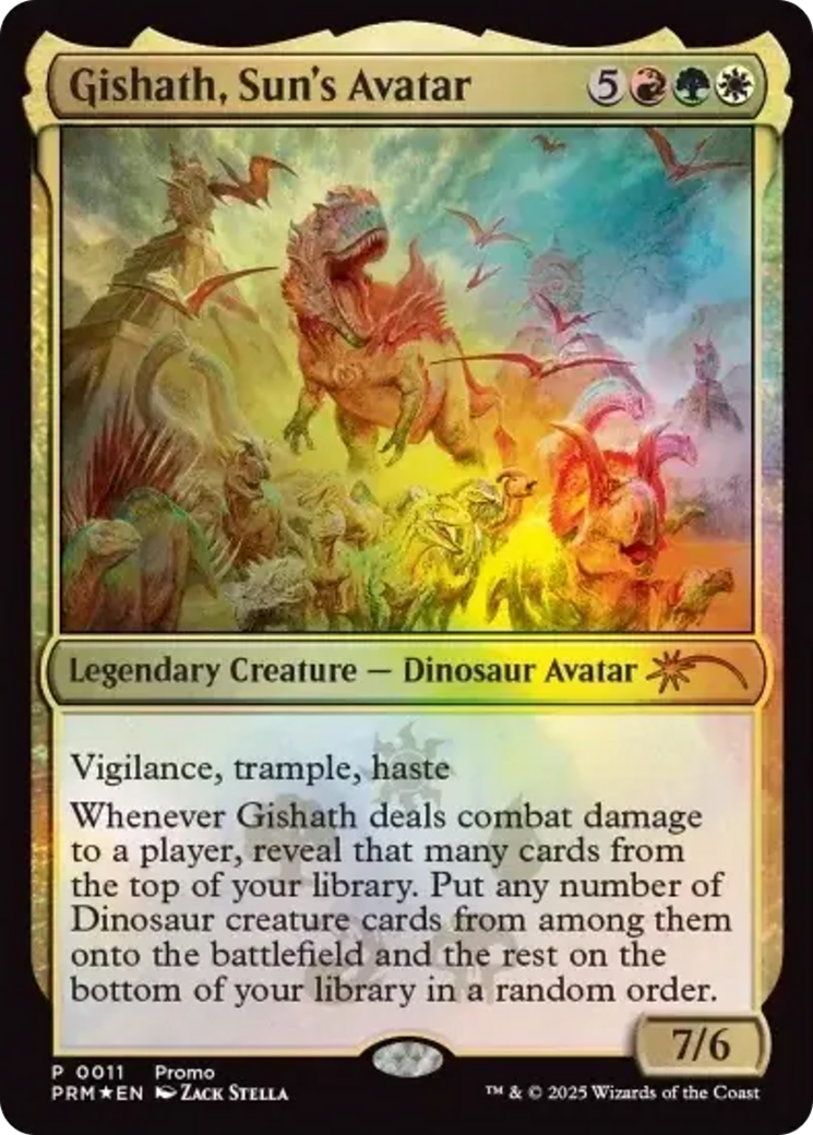 Gishath, Sun's Avatar [Media Promos] | Clutch Gaming