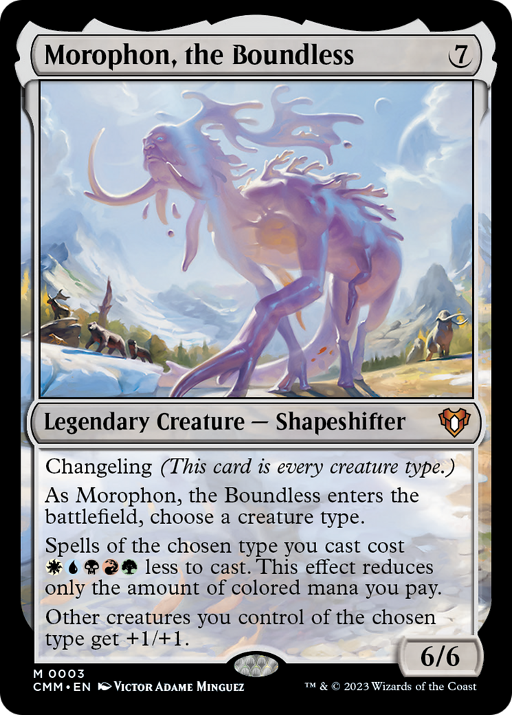 Morophon, the Boundless [Commander Masters] | Clutch Gaming