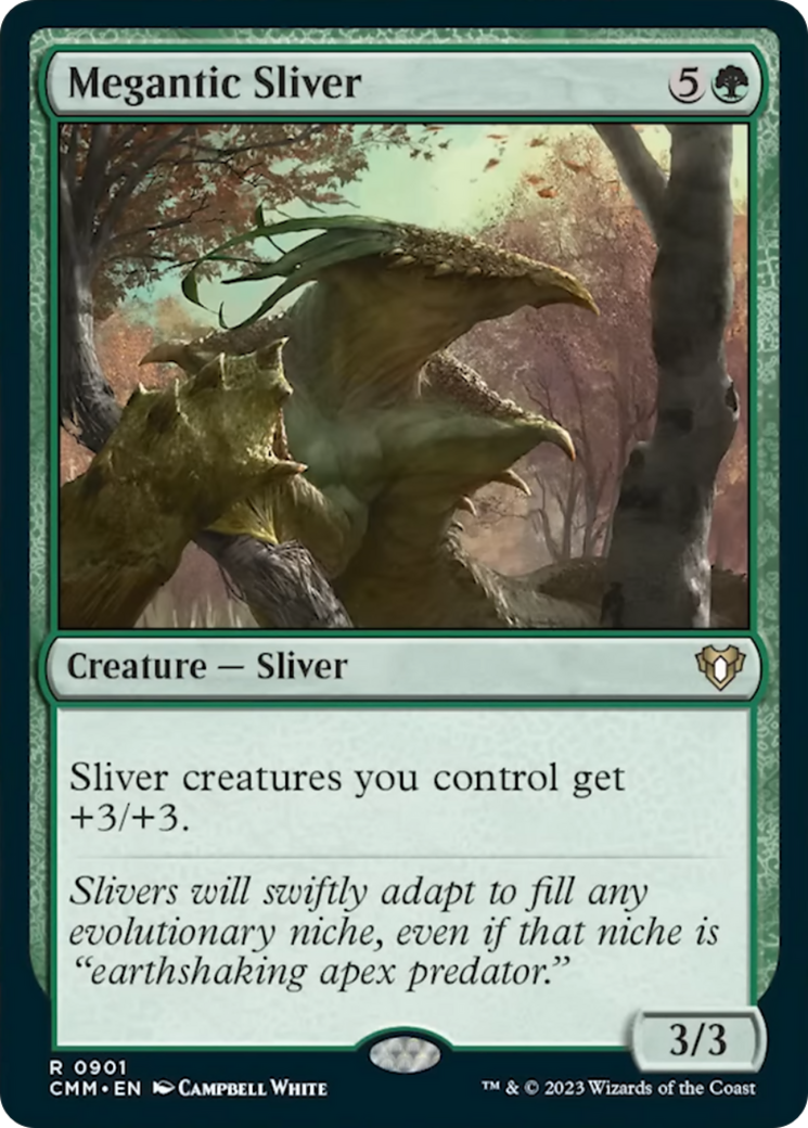 Megantic Sliver [Commander Masters] | Clutch Gaming