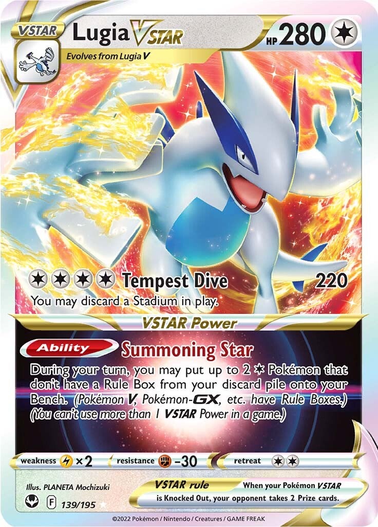 Lugia VSTAR (139/195) [Sword & Shield: Silver Tempest] | Clutch Gaming