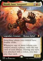 Neyali, Suns' Vanguard (Extended Art) [Phyrexia: All Will Be One Commander] | Clutch Gaming