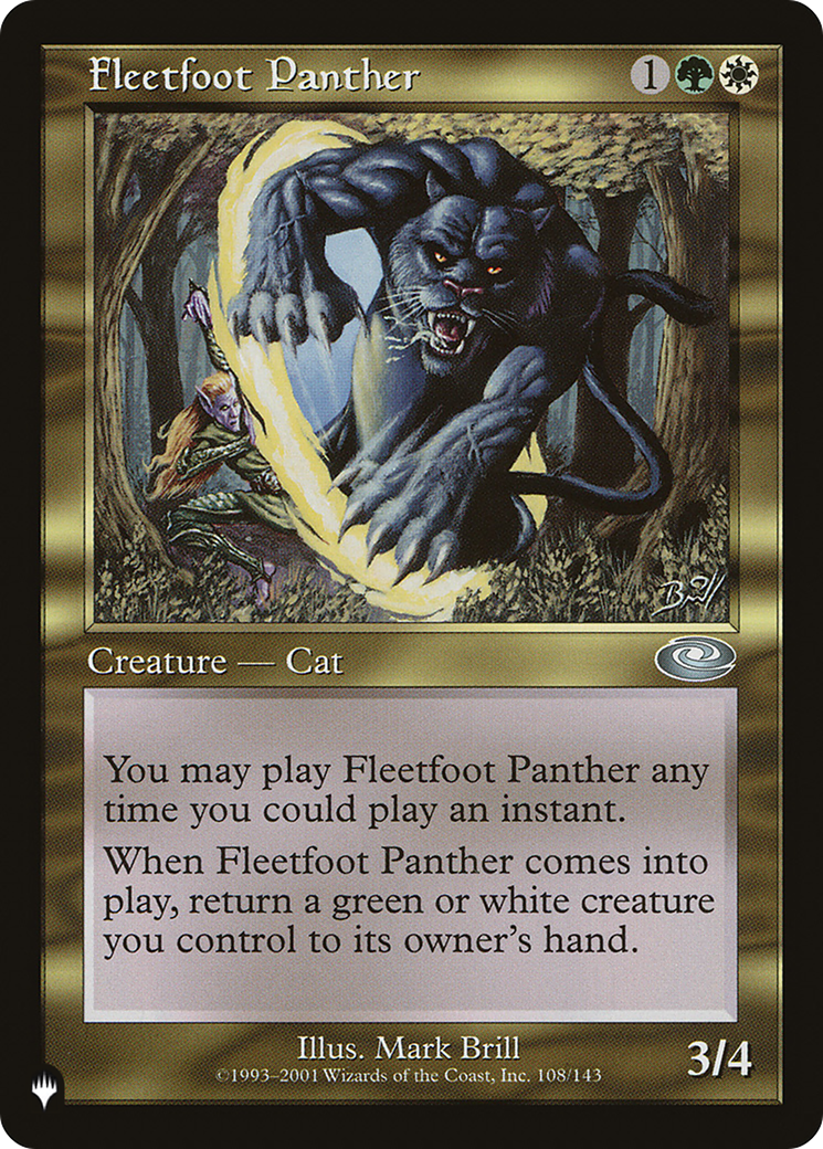 Fleetfoot Panther [The List] | Clutch Gaming