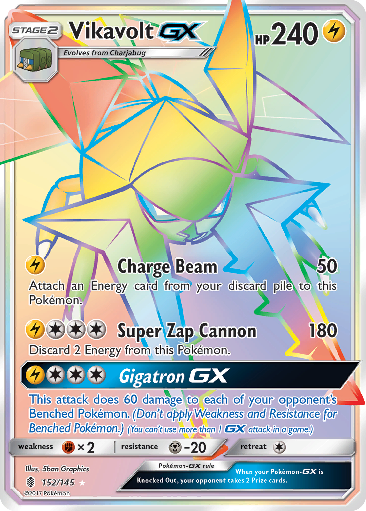 Vikavolt GX (152/145) [Sun & Moon: Guardians Rising] | Clutch Gaming