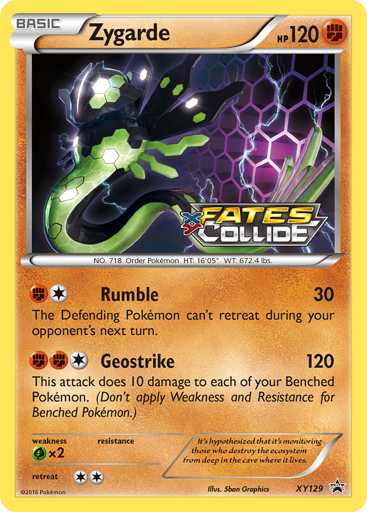 Zygarde (XY129) [XY: Black Star Promos] | Clutch Gaming