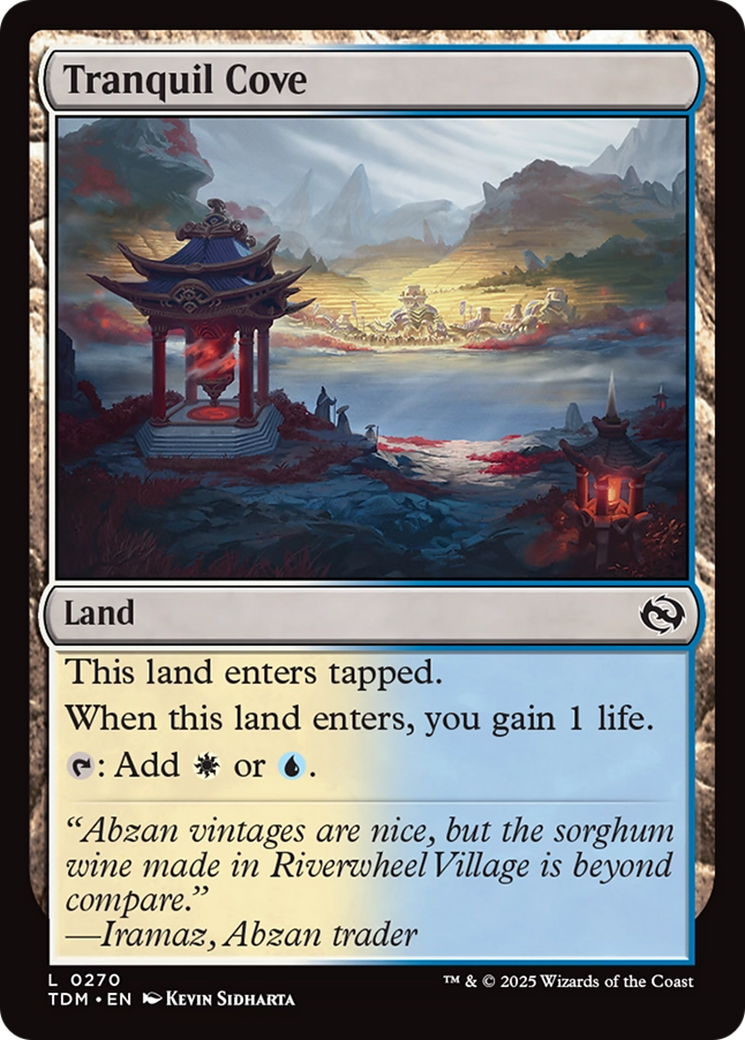 Tranquil Cove [Tarkir: Dragonstorm] | Clutch Gaming