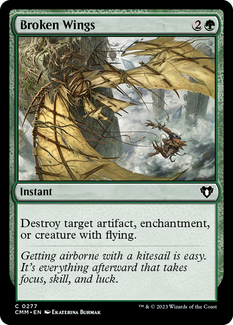 Broken Wings [Commander Masters] | Clutch Gaming