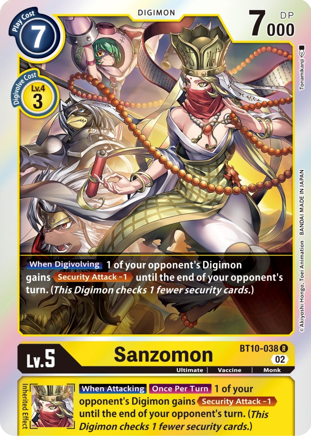 Sanzomon [BT10-038] [Xros Encounter] | Clutch Gaming