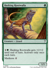 Basking Rootwalla (White Border) [Mystery Booster 2] | Clutch Gaming