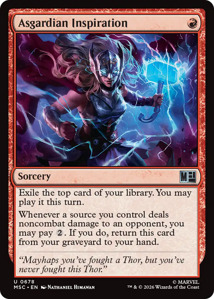 Asgardian Inspiration [Marvel Super Heroes Commander] | Clutch Gaming