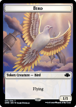 Bird Token [Dominaria Remastered Tokens] | Clutch Gaming