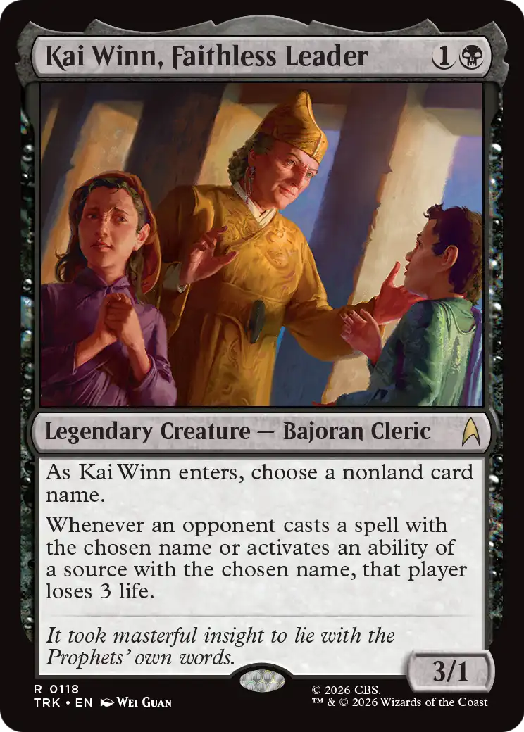 Kai Winn, Faithless Leader [Star Trek] | Clutch Gaming