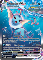 Vaporeon VMAX (SWSH182) (Jumbo Card) [Sword & Shield: Black Star Promos] | Clutch Gaming