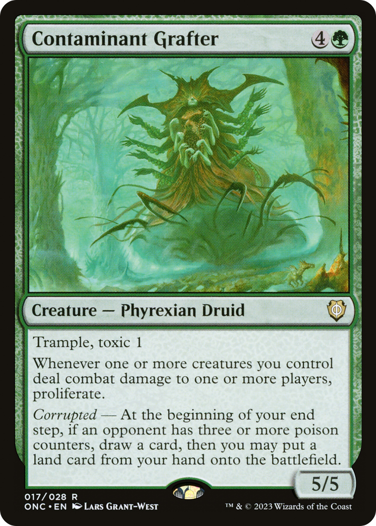 Contaminant Grafter [Phyrexia: All Will Be One Commander] | Clutch Gaming