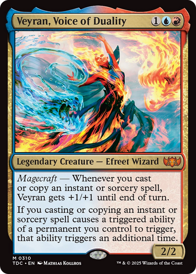 Veyran, Voice of Duality [Tarkir: Dragonstorm Commander] | Clutch Gaming