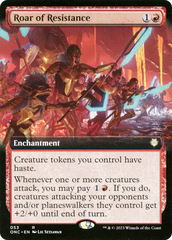 Roar of Resistance (Extended Art) [Phyrexia: All Will Be One Commander] | Clutch Gaming