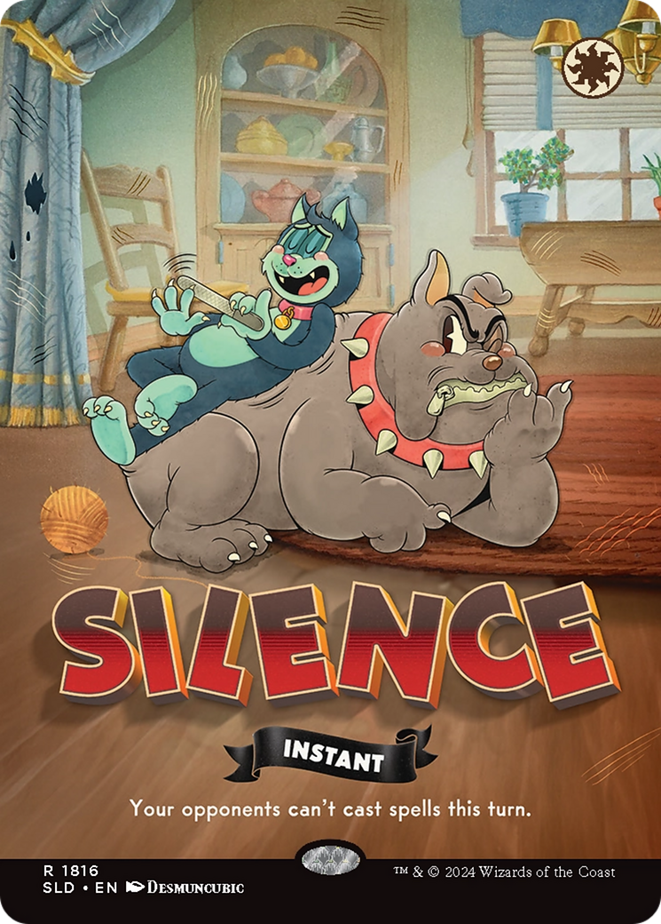 Silence (1816) (Rainbow Foil) [Secret Lair Drop Series] | Clutch Gaming