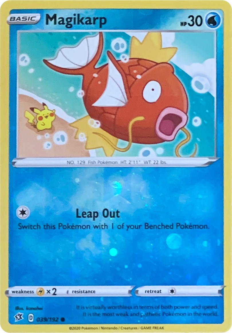 Magikarp (039/192) (Reverse Cosmos Holo) [Sword & Shield: Rebel Clash] | Clutch Gaming