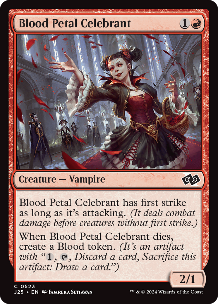 Blood Petal Celebrant [Foundations Jumpstart] | Clutch Gaming