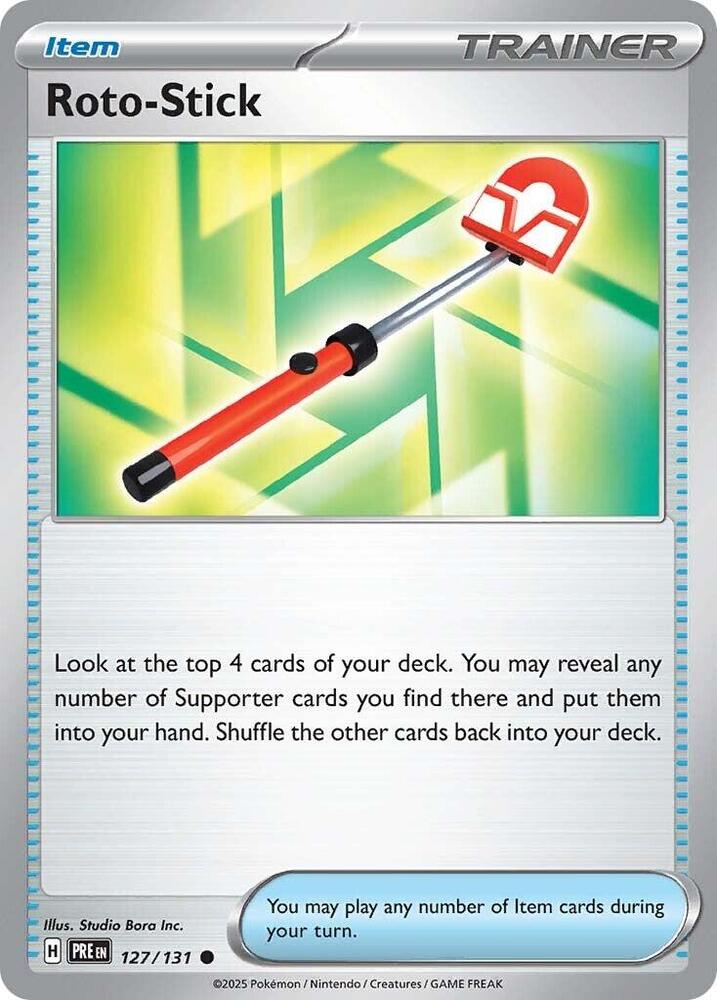 Roto-Stick (127/131) [Scarlet & Violet: Prismatic Evolutions] | Clutch Gaming