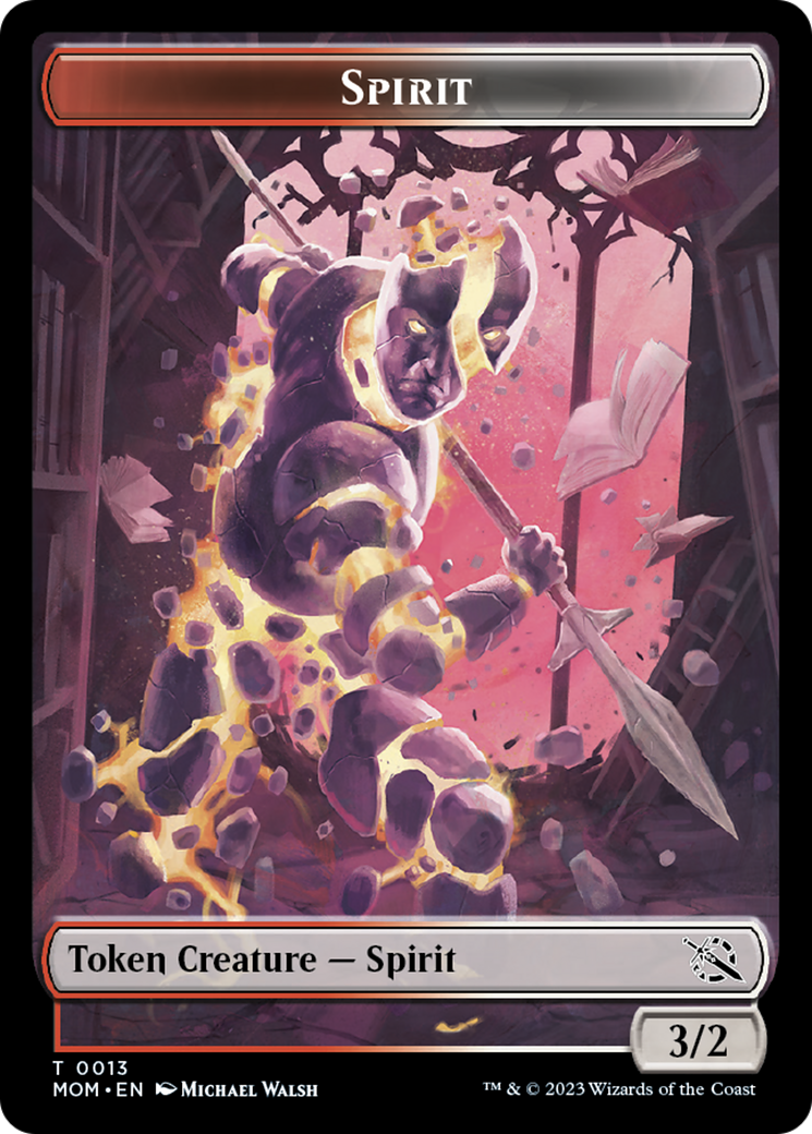 Spirit Token (13) [March of the Machine Tokens] | Clutch Gaming