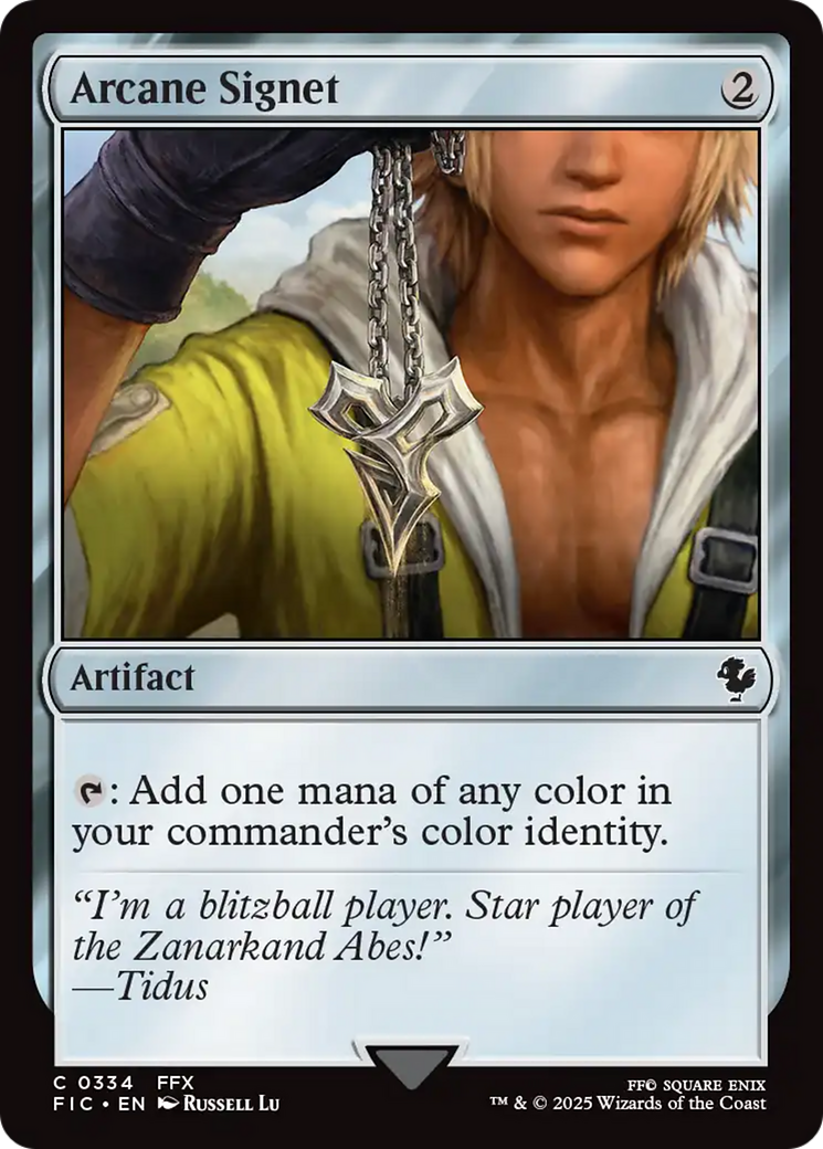 Arcane Signet (0334) [FINAL FANTASY Commander] | Clutch Gaming