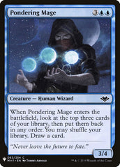 Pondering Mage [Mystery Booster] | Clutch Gaming