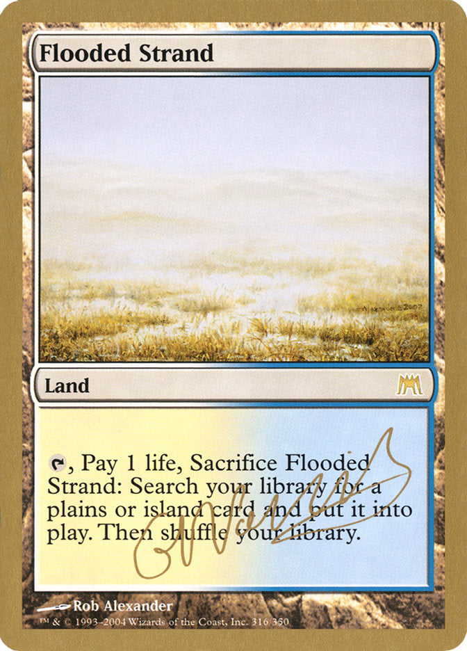 Flooded Strand (Gabriel Nassif) [World Championship Decks 2004] | Clutch Gaming