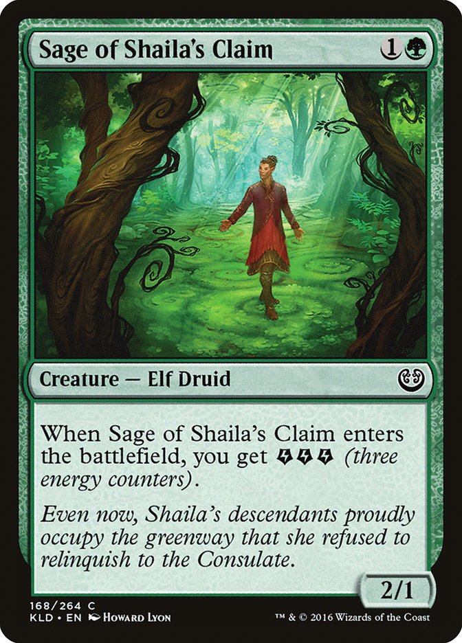 Sage of Shaila's Claim [Kaladesh] | Clutch Gaming