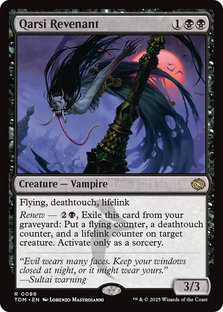 Qarsi Revenant [Tarkir: Dragonstorm] | Clutch Gaming