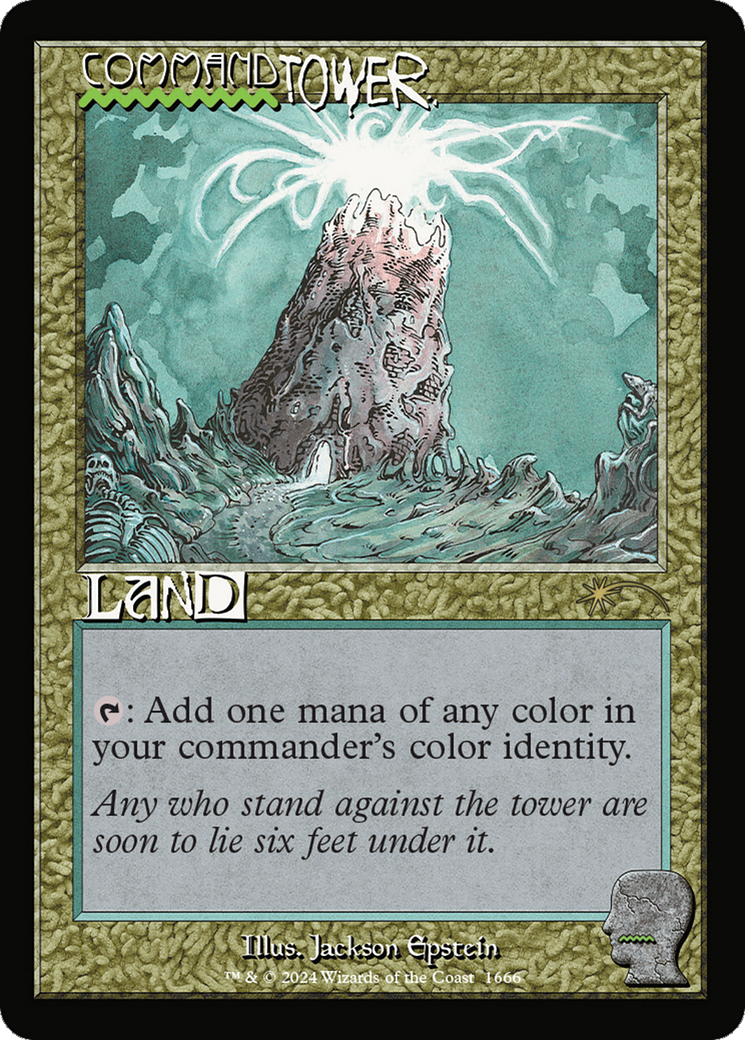 Command Tower (1666) (Rainbow Foil) [Secret Lair Drop Series] | Clutch Gaming