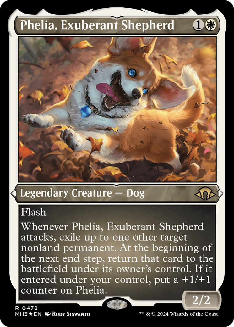 Phelia, Exuberant Shepherd (Foil Etched) [Modern Horizons 3] | Clutch Gaming