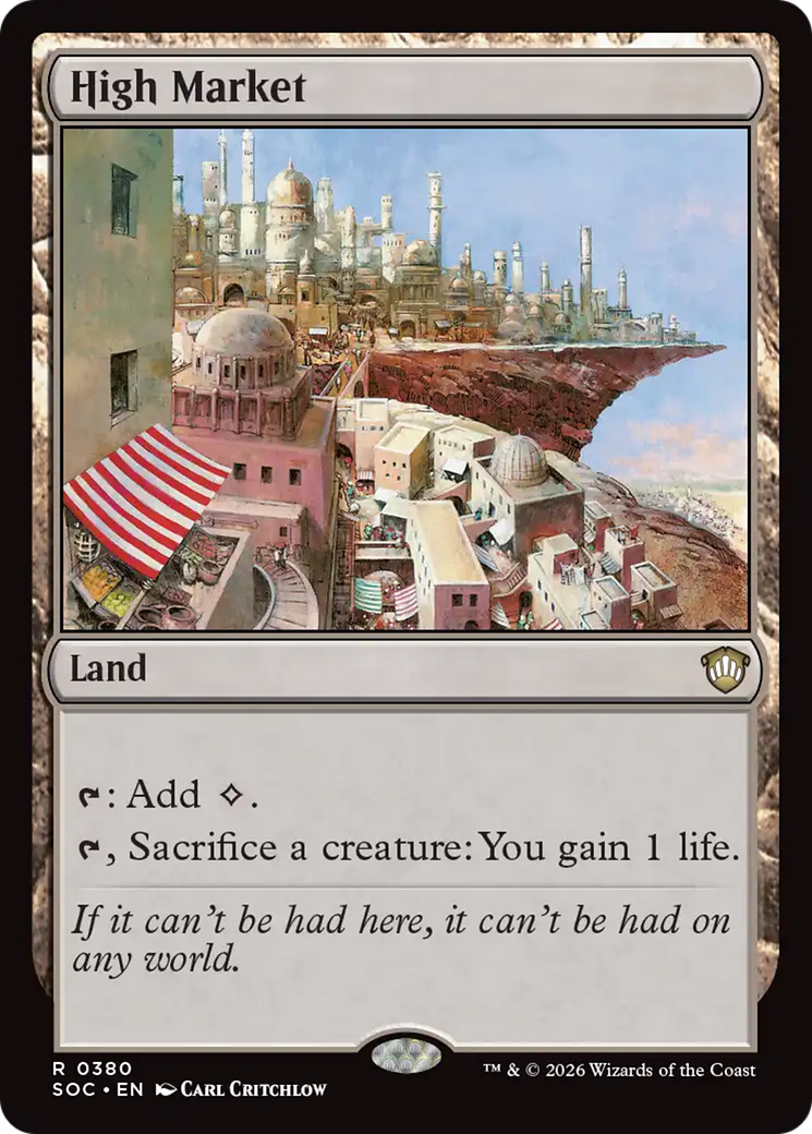 High Market [Secrets of Strixhaven Commander] | Clutch Gaming