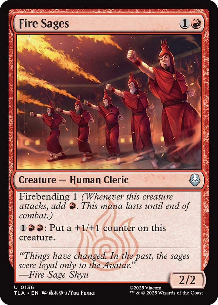 Fire Sages [Avatar: The Last Airbender] | Clutch Gaming