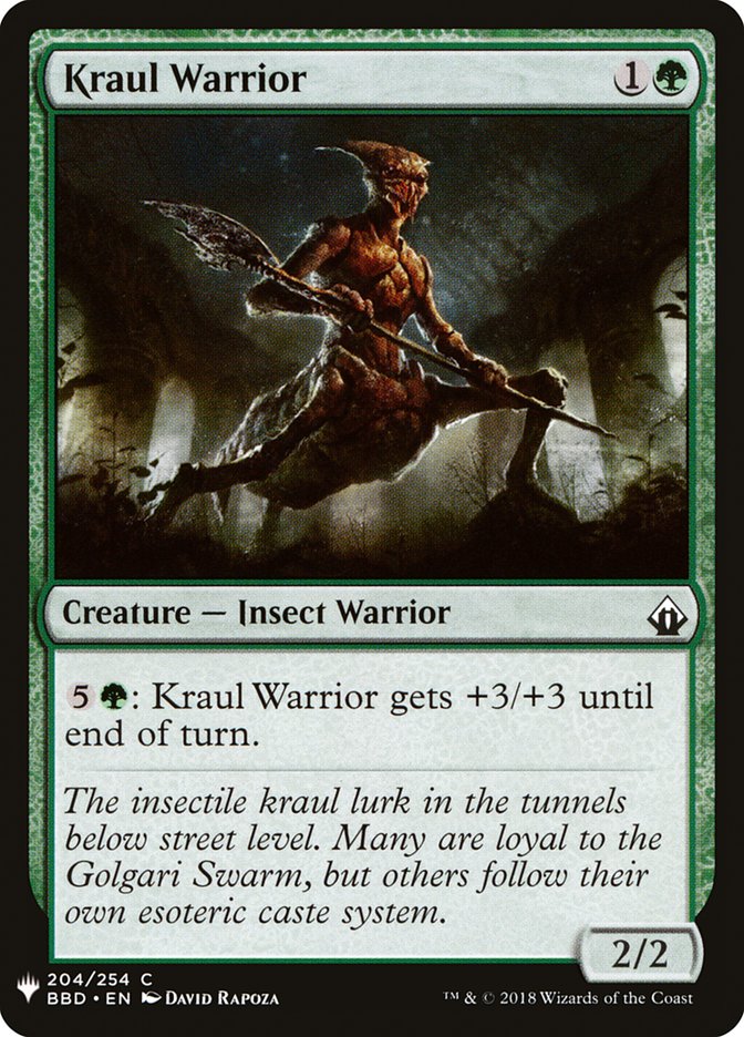 Kraul Warrior [Mystery Booster] | Clutch Gaming