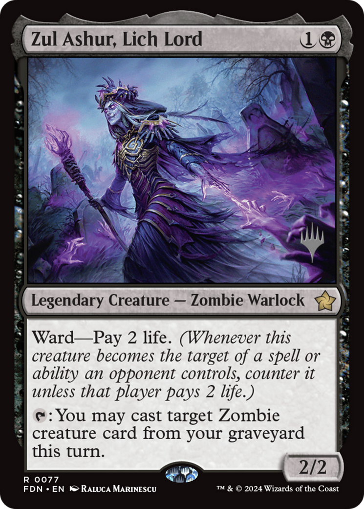 Zul Ashur, Lich Lord [Lorwyn Eclipsed Promos] | Clutch Gaming