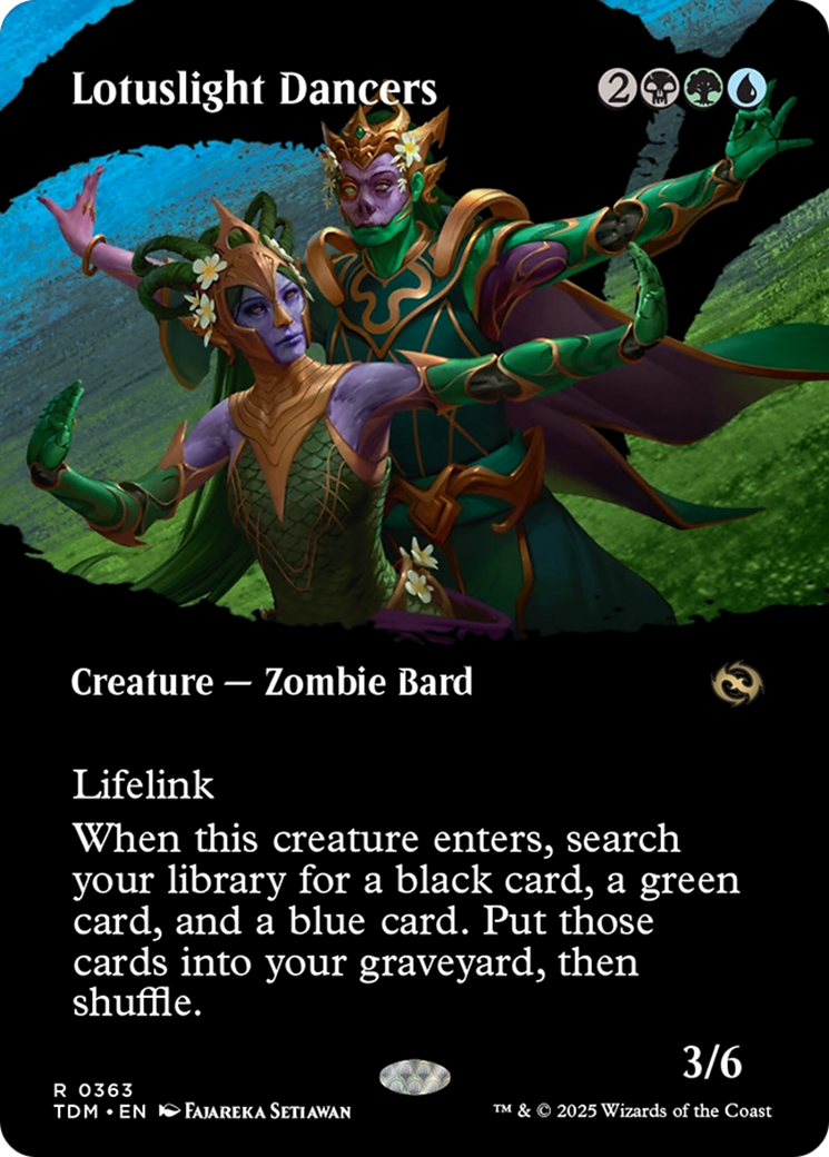 Lotuslight Dancers (Borderless) [Tarkir: Dragonstorm] | Clutch Gaming