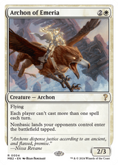 Archon of Emeria (White Border) [Mystery Booster 2] | Clutch Gaming