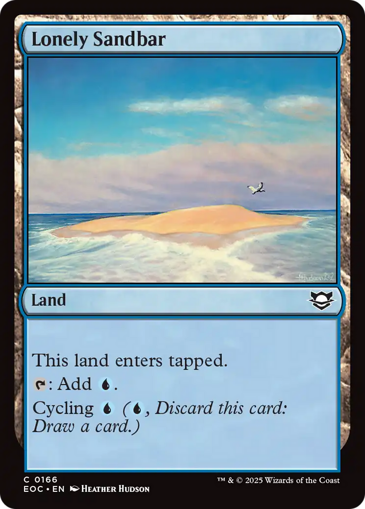 Lonely Sandbar [Edge of Eternities Commander] | Clutch Gaming