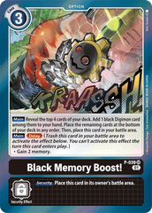 Black Memory Boost! [P-039] [Promotional Cards] | Clutch Gaming