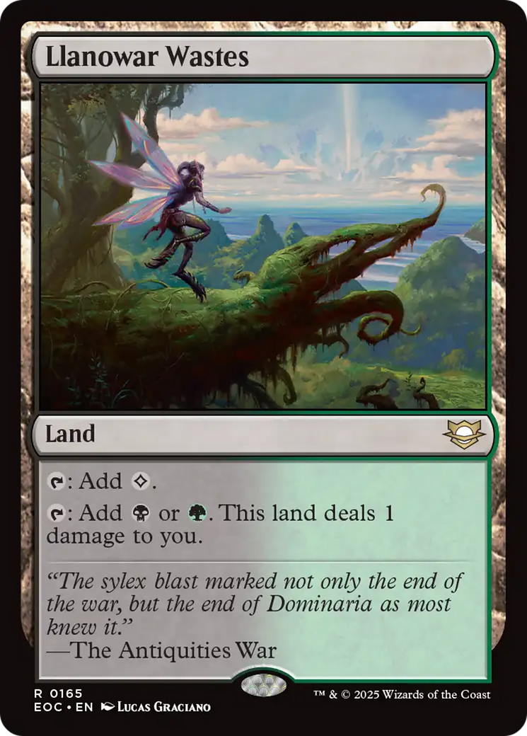 Llanowar Wastes [Edge of Eternities Commander] | Clutch Gaming