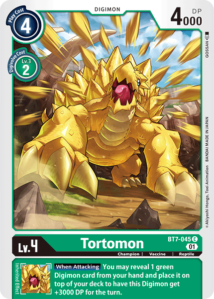 Tortomon [BT7-045] [Next Adventure] | Clutch Gaming