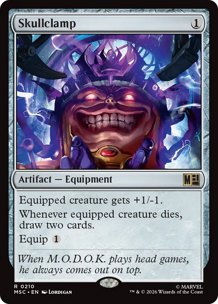 Skullclamp (Surge Foil) [Marvel Super Heroes Commander] | Clutch Gaming