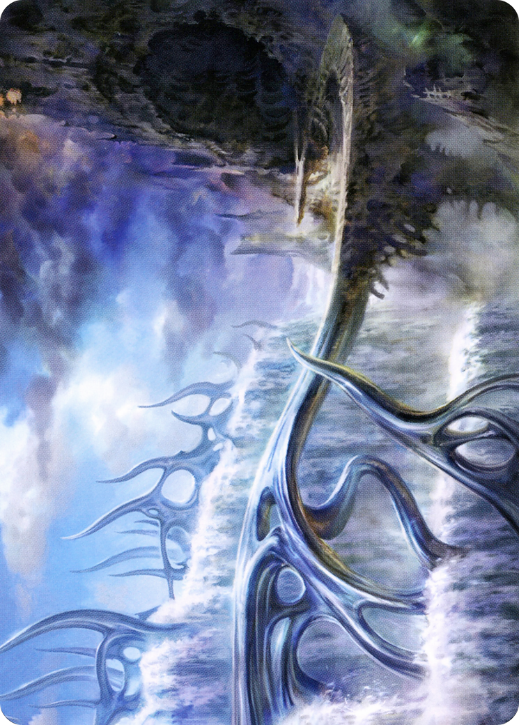 Mistvault Bridge Art Card [Modern Horizons 2 Art Series] | Clutch Gaming