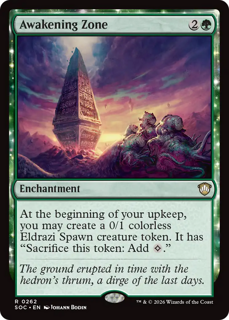 Awakening Zone [Secrets of Strixhaven Commander] | Clutch Gaming